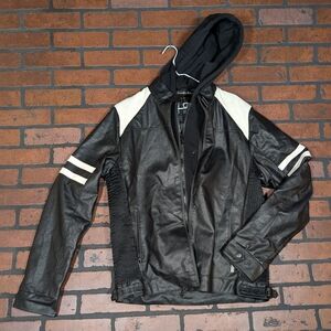 Fried Denim Men's‎ M Hooded Performance Motorcycle Jacket